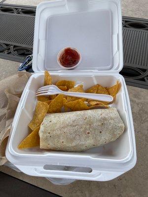 Carne Asada Burrito