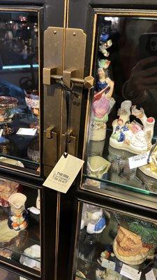 Made in china cabinet sold as "antique" by salesman