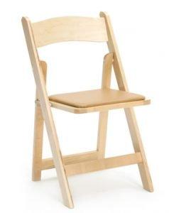 Natural Wood Chair