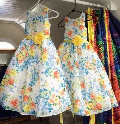 Flowergirl dresses altered to fit!