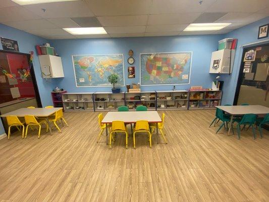 4-5 year old schoolroom