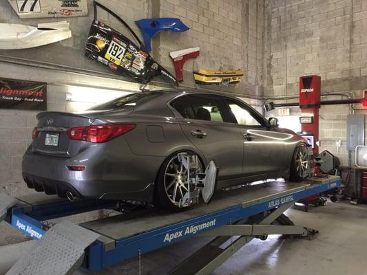 Lowered 2014 Infiniti Q50