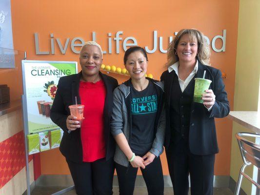 Supporting our neighbors at Juice It Up!