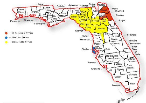 ServiceMaster by PWF has expanded highlighted areas show our coverage areas!