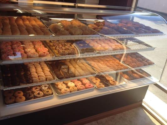 Nice selection  good size donuts. Cash only right now since they are new.