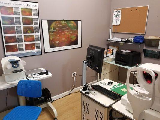 We Provide the standard of care eye examination to our patients