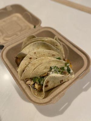 5 street tacos