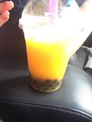 Best bubba tea (blended) passion fruit....