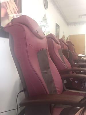 They have all new pedi chairs which are amazing! So glad that they invested in upgrading.