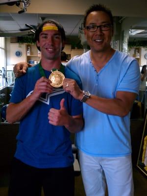 With Bryce Hudson, X games Gold Medalist, Step Up Competition