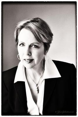 Business Woman Black and White Portrait Headshot Portraiture Photography Phoenix