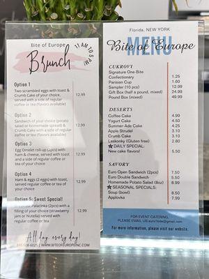 Menus