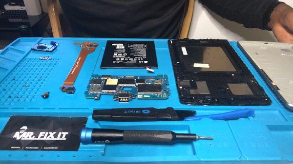 LG Tablet Screen & Battery Replacement in the works