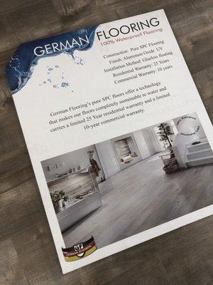 Another simple made by German Flooring.