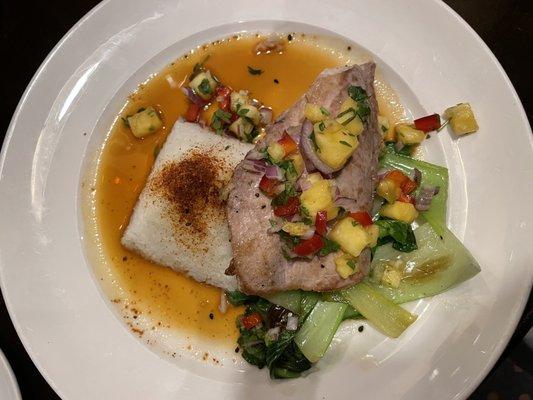 Hamachi special. No thanks, salty and a bit fishy