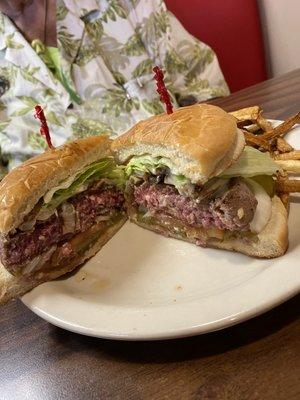 Burger and Fries