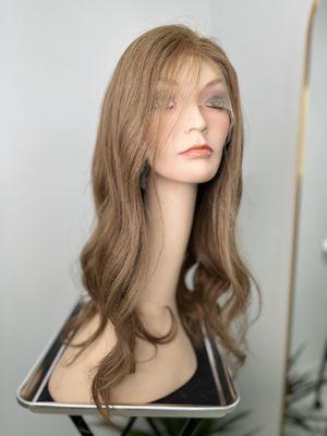 Russian Human Hair, with 26" in length. Great for someone who wants to had density and length.