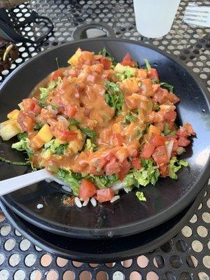 Tropical chicken bowl