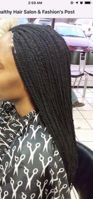 Yarn braids