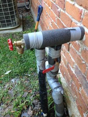 main water line repair and replacements