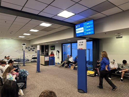 Southwest Airlines gate