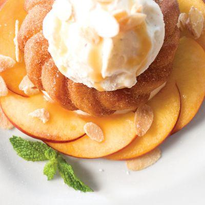 Rotating Seasonal Zeppole
(Peach Pictured)