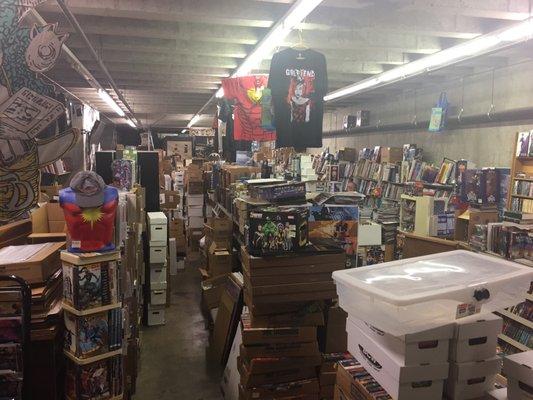 This store is huge and I love it here. Don is a great guy  I am pretty sure you can find any comic book that you want in your life in here