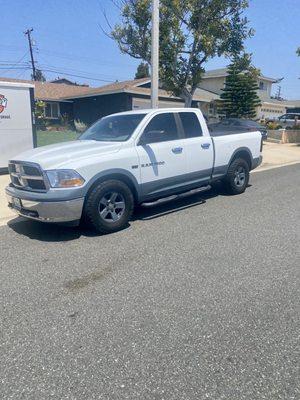 Truck after repair 4/25/23