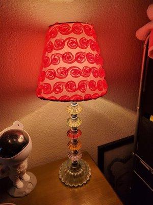 2 dollars for this lamp shade! Perfectly wrapped!