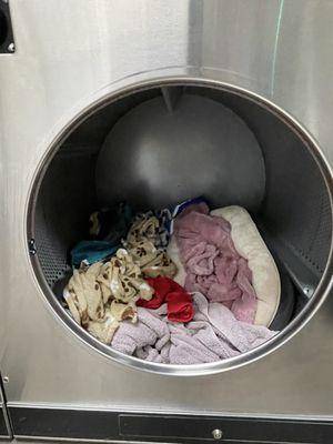 Small load of laundry still well 7 runs in.