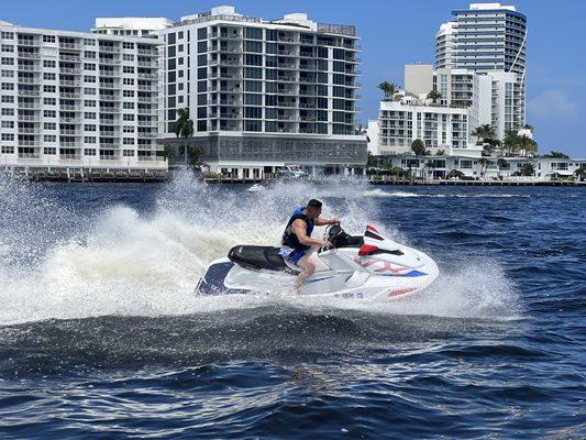 World is Yours!! Never stop exploring!!!!#jetskifortlauderdale #jetskifun #jetskiocean #jetskiadventure