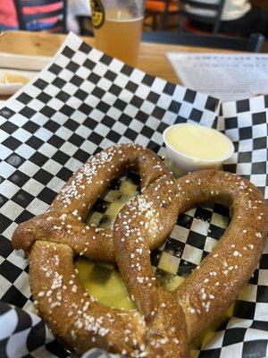 Fried Salted Pretzel