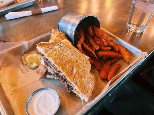 Braised Brisket sandwich