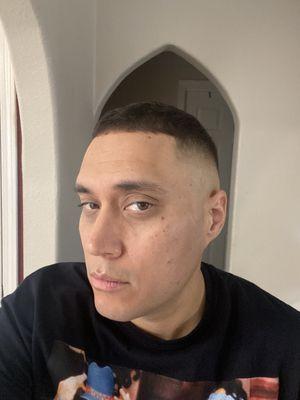 Cleanest fade I've ever had!