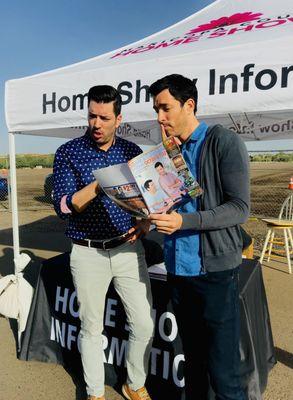 Drew & Jonathan Scott from HGTV's Property Brothers at the Home Show