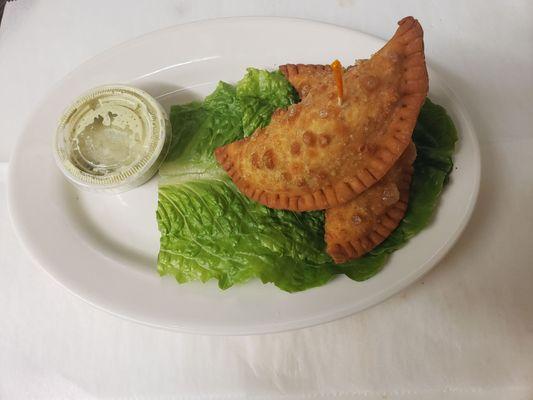 empanadas beef chicken or spinach and cheese