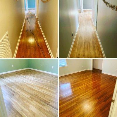 West Ashley, SC hardwood refinish