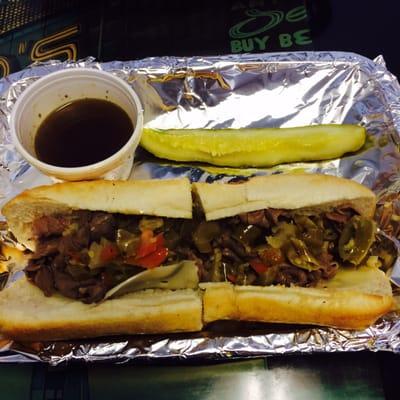 The Chicago with Au Jus.