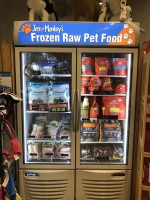 Frozen food selection