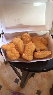 Ten piece chicken McNuggets