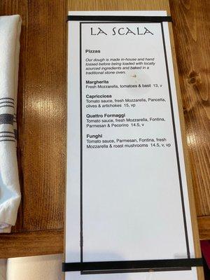 Menu 7/1/21