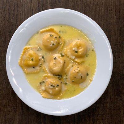 Lobster ravioli