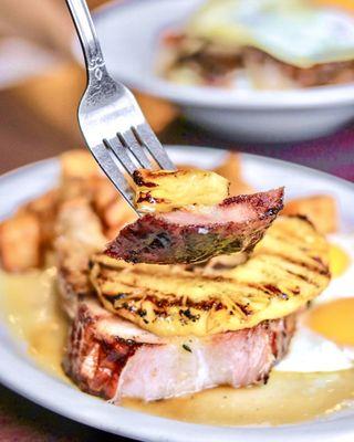 Pineapple Plantation Pork Chops & Eggs