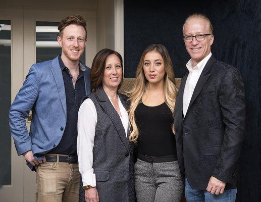 The Family: Lance, Amy, Alyssa and Howard Rehs