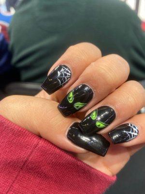 Spooky season nails