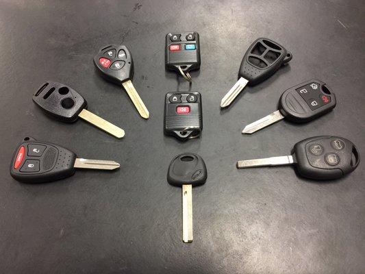 Automotive Remotes and Transponder Keys