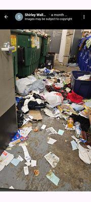 Garbage room always looks like this