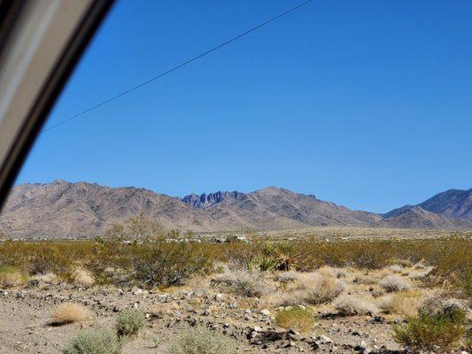 Desert and mountains