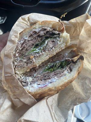 London Broil Sandwich