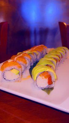 Left: Alaska Roll Right: Honda Roll